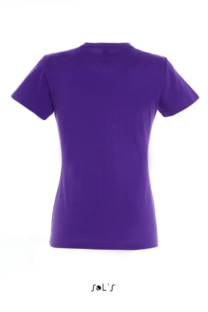 SOL'S  IMPERIAL  WOMEN - ROUND COLLAR T-SHIRT - Dark Purple - Additional