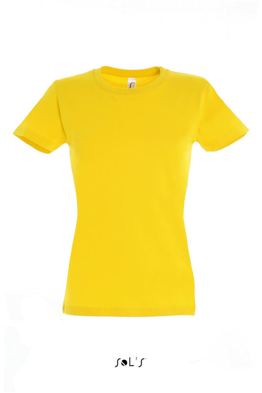 SOL'S  IMPERIAL  WOMEN - ROUND COLLAR T-SHIRT - Gold - Main