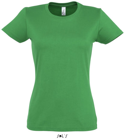 SOL'S  IMPERIAL  WOMEN - ROUND COLLAR T-SHIRT - Kelly Green - Main
