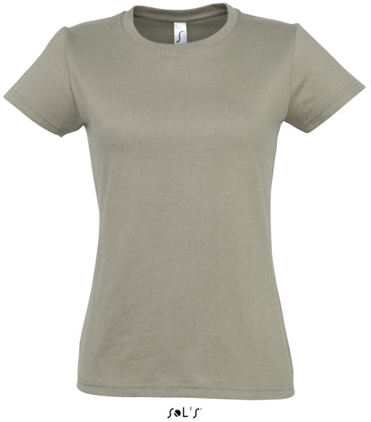 SOL'S  IMPERIAL  WOMEN - ROUND COLLAR T-SHIRT - Khaki - Main
