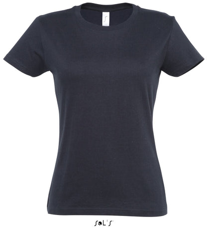 SOL'S  IMPERIAL  WOMEN - ROUND COLLAR T-SHIRT - Navy - Main
