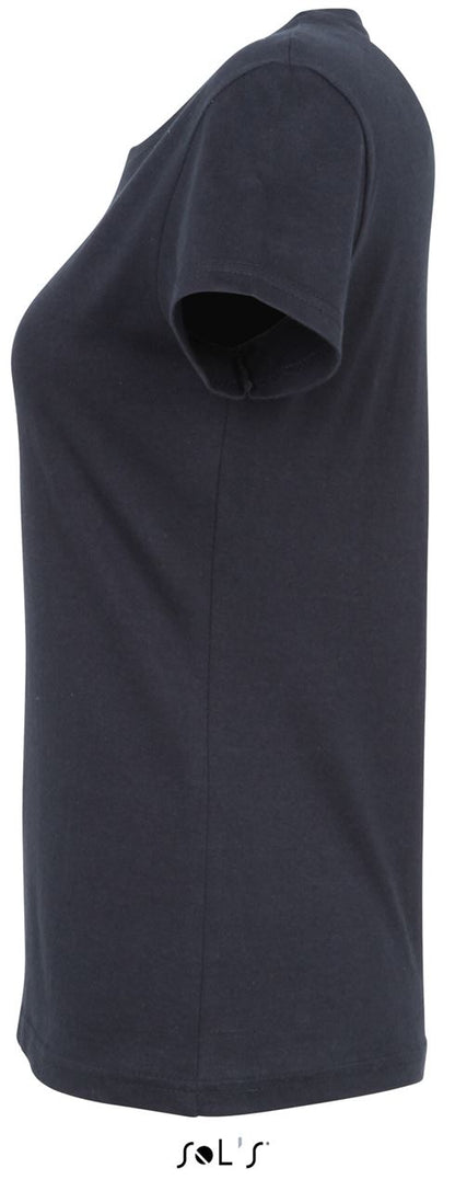 SOL'S  IMPERIAL  WOMEN - ROUND COLLAR T-SHIRT - Navy - Additional