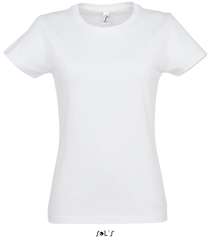 SOL'S  IMPERIAL  WOMEN - ROUND COLLAR T-SHIRT - White - Main