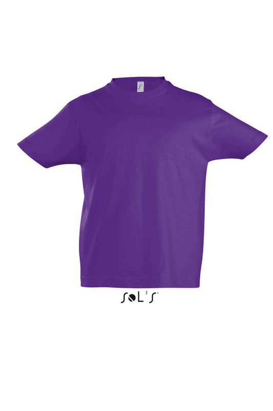 SOL'S  IMPERIAL  KIDS' - ROUND NECK T-SHIRT - Dark Purple - Main