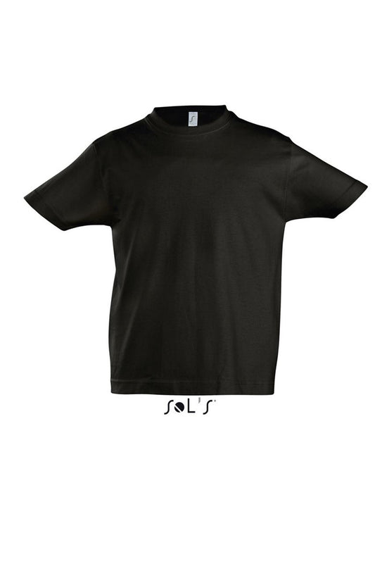 SOL'S  IMPERIAL  KIDS' - ROUND NECK T-SHIRT - Deep Black - Main