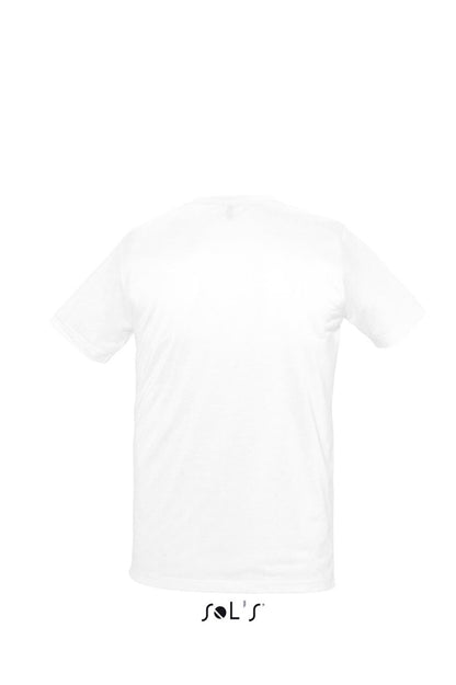 SOL'S SUBLIMA - UNISEX ROUND COLLAR T-SHIRT FOR SUBLIMATION - White - Additional