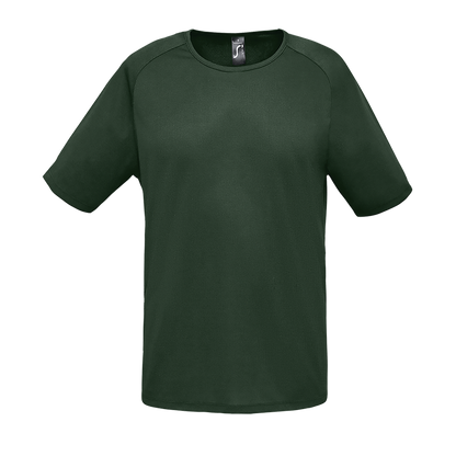 SOL'S SPORTY - RAGLAN SLEEVED T-SHIRT - Forest Green - Main