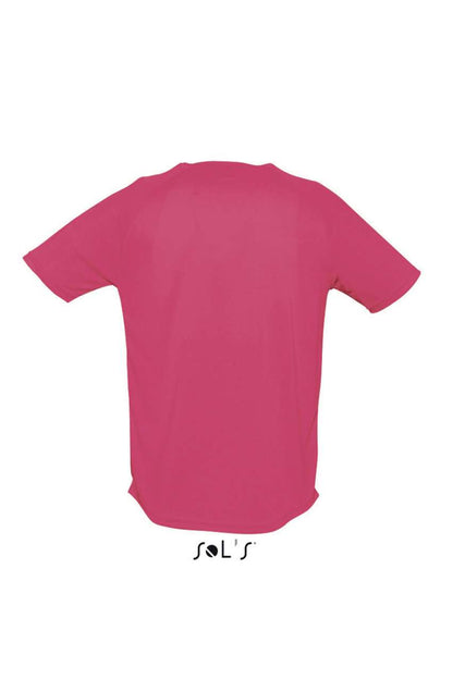 SOL'S SPORTY - RAGLAN SLEEVED T-SHIRT - Neon Coral - Additional