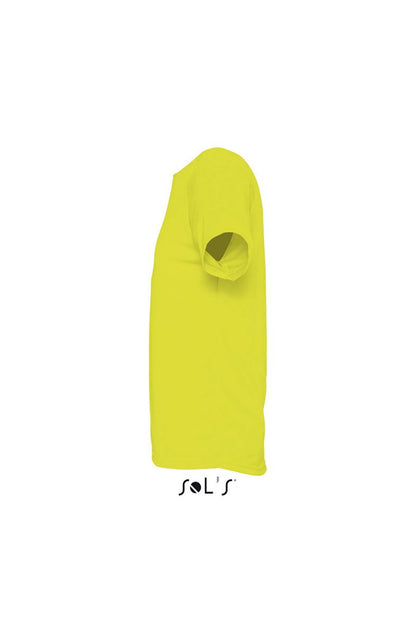 SOL'S SPORTY - RAGLAN SLEEVED T-SHIRT - Neon Yellow - Additional