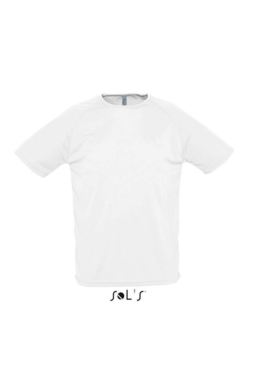 SOL'S SPORTY - RAGLAN SLEEVED T-SHIRT - White - Main