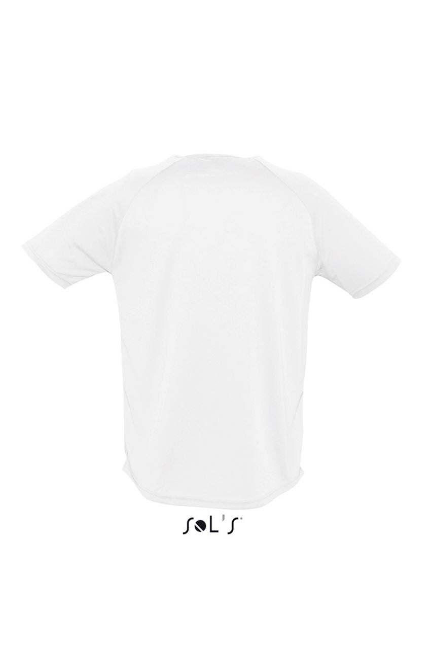 SOL'S SPORTY - RAGLAN SLEEVED T-SHIRT - White - Additional