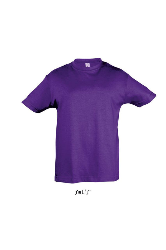 SOL'S REGENT KIDS' - ROUND NECK T-SHIRT - Dark Purple - Main