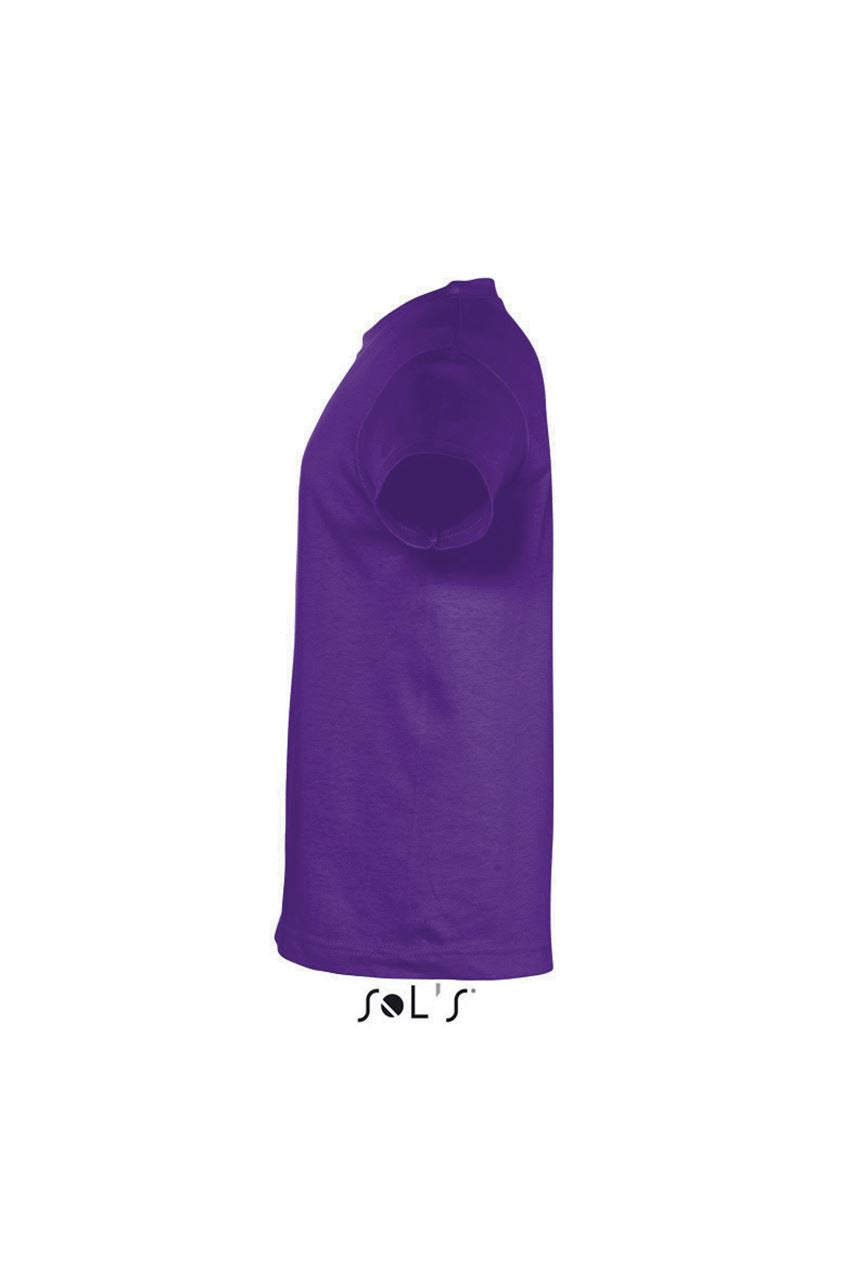 SOL'S REGENT KIDS' - ROUND NECK T-SHIRT - Dark Purple - Additional