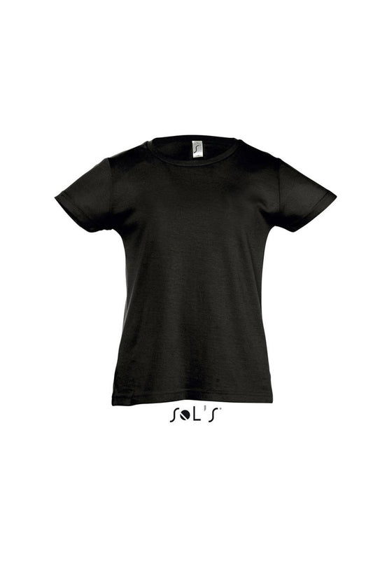 SOL'S CHERRY - GIRLS' T-SHIRT - Deep Black - Main