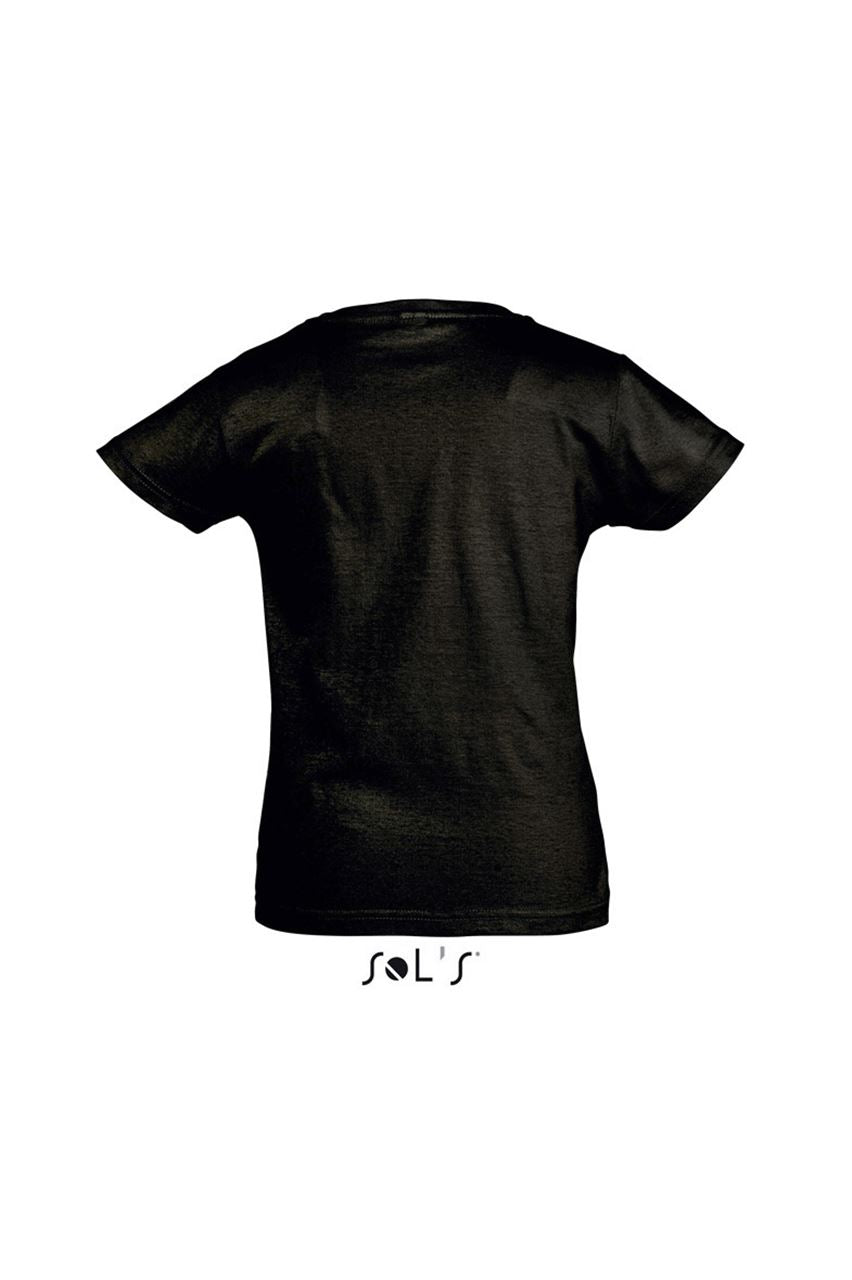 SOL'S CHERRY - GIRLS' T-SHIRT - Deep Black - Additional
