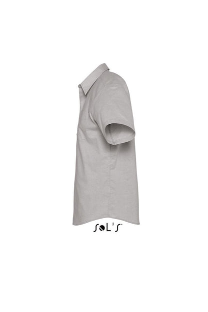 SOL'S BRISBANE - SHORT SLEEVE OXFORD MEN'S SHIRT - Silver - Additional
