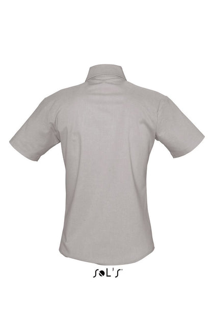 SOL'S ELITE - SHORT SLEEVE OXFORD WOMEN'S SHIRT - Silver - Additional