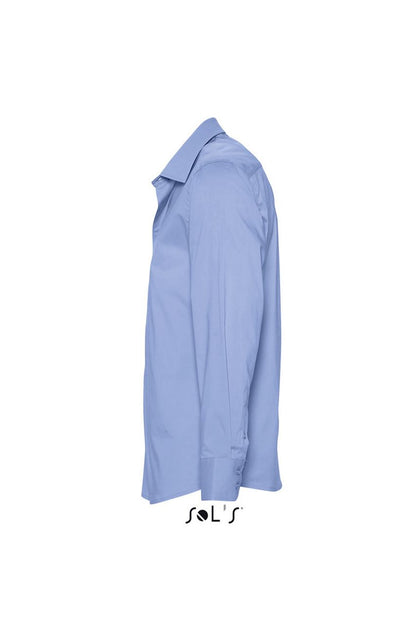 SOL'S BRIGHTON - LONG SLEEVE STRETCH MEN'S SHIRT - Bright Sky - Additional