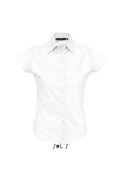 SOL'S EXCESS - SHORT SLEEVE STRETCH WOMEN'S SHIRT - White - Main