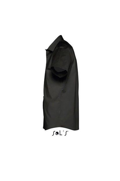 SOL'S BROADWAY - SHORT SLEEVE STRETCH MEN'S SHIRT - Black - Additional