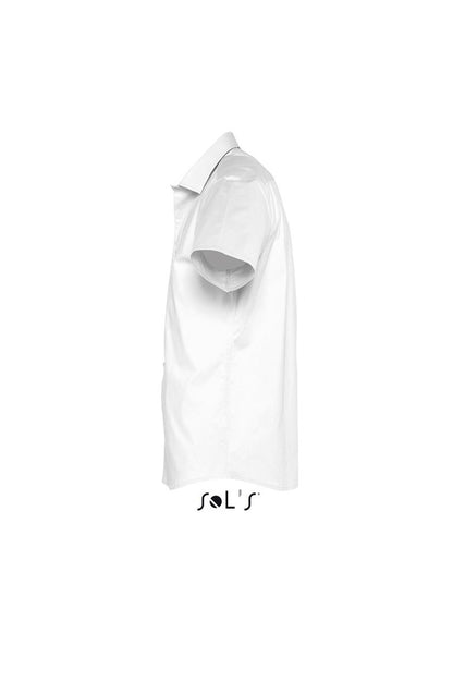 SOL'S BROADWAY - SHORT SLEEVE STRETCH MEN'S SHIRT - White - Additional