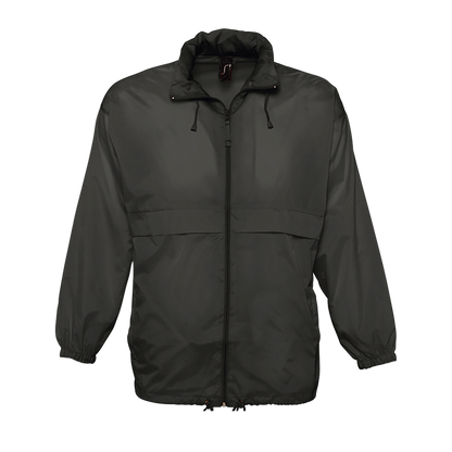 SOL'S SURF - UNISEX WATER REPELLENT WINDBREAKER - Black - Additional