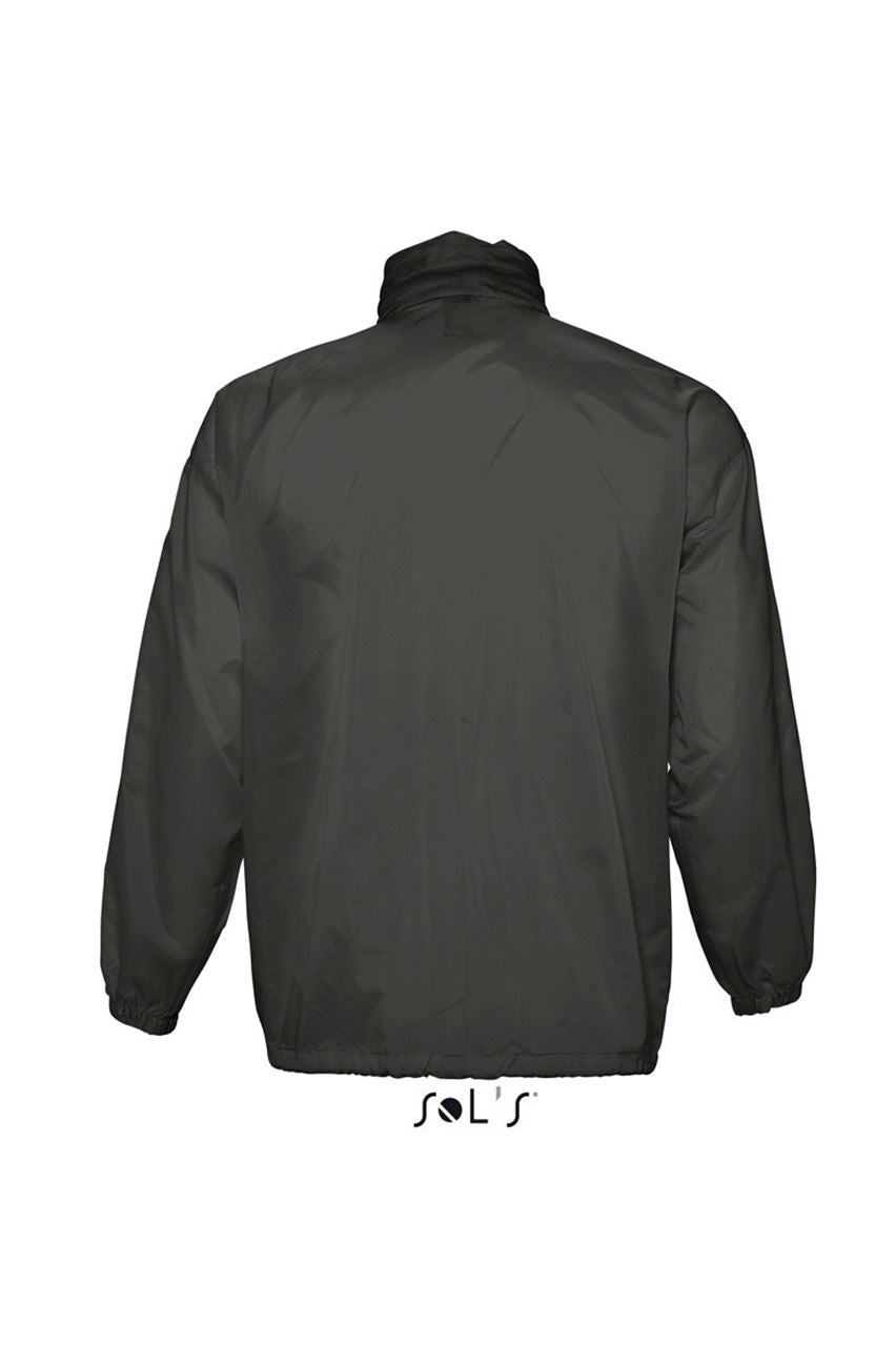 SOL'S SURF - UNISEX WATER REPELLENT WINDBREAKER - Black - Additional