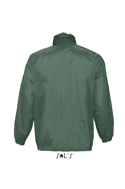 SOL'S SURF - UNISEX WATER REPELLENT WINDBREAKER - Forest Green - Additional