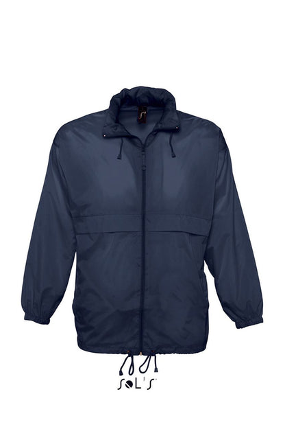 SOL'S SURF - UNISEX WATER REPELLENT WINDBREAKER - Navy - Main