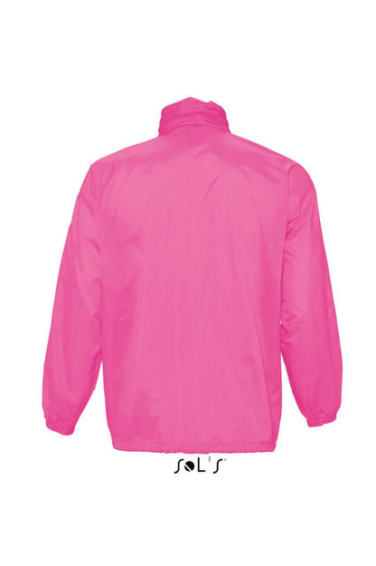 SOL'S SURF - UNISEX WATER REPELLENT WINDBREAKER - Neon Pink 2 - Additional
