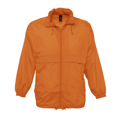 SOL'S SURF - UNISEX WATER REPELLENT WINDBREAKER - Orange - Additional