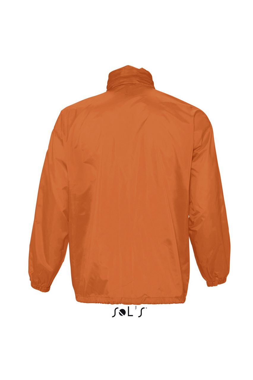 SOL'S SURF - UNISEX WATER REPELLENT WINDBREAKER - Orange - Additional