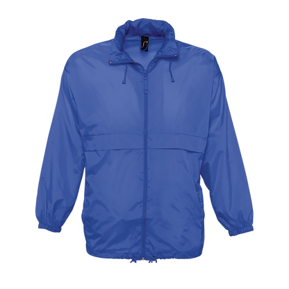 SOL'S SURF - UNISEX WATER REPELLENT WINDBREAKER - Royal Blue - Additional