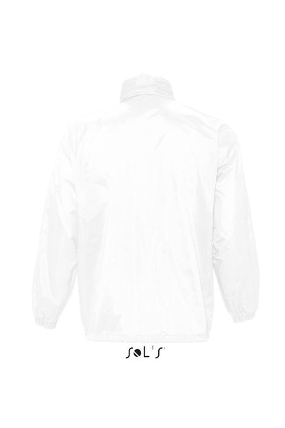 SOL'S SURF - UNISEX WATER REPELLENT WINDBREAKER - White - Additional