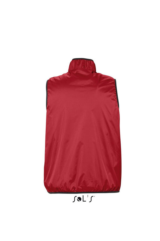 SOL'S WINNER - UNISEX CONTRASTED REVERSIBLE BODYWARMER - Red - Main