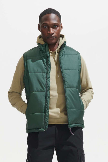 SOL'S WARM - QUILTED BODYWARMER - Black - Model