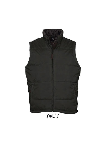 SOL'S WARM - QUILTED BODYWARMER - Black - Main