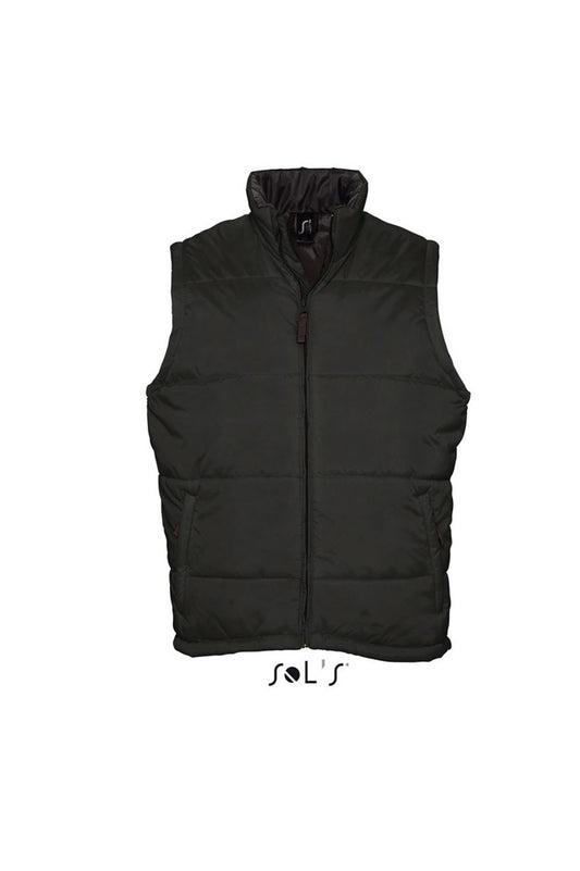 SOL'S WARM - QUILTED BODYWARMER - Black - Main