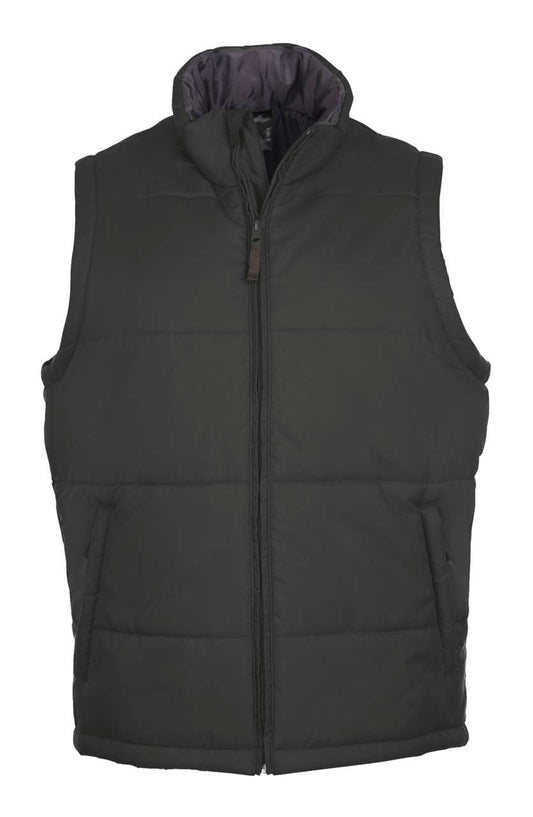 SOL'S WARM - QUILTED BODYWARMER - Charcoal Grey - Main