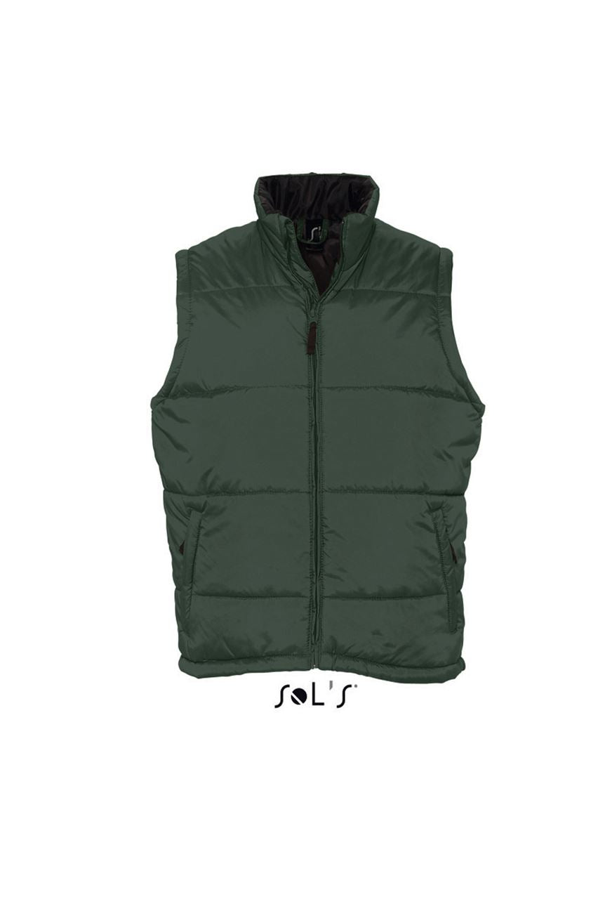 SOL'S WARM - QUILTED BODYWARMER - Forest Green - Main