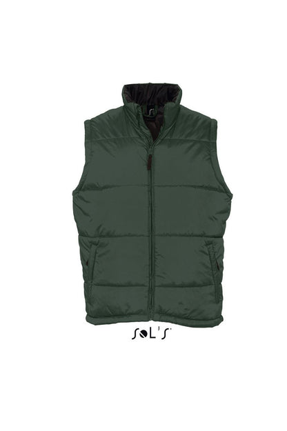 SOL'S WARM - QUILTED BODYWARMER - Forest Green - Main