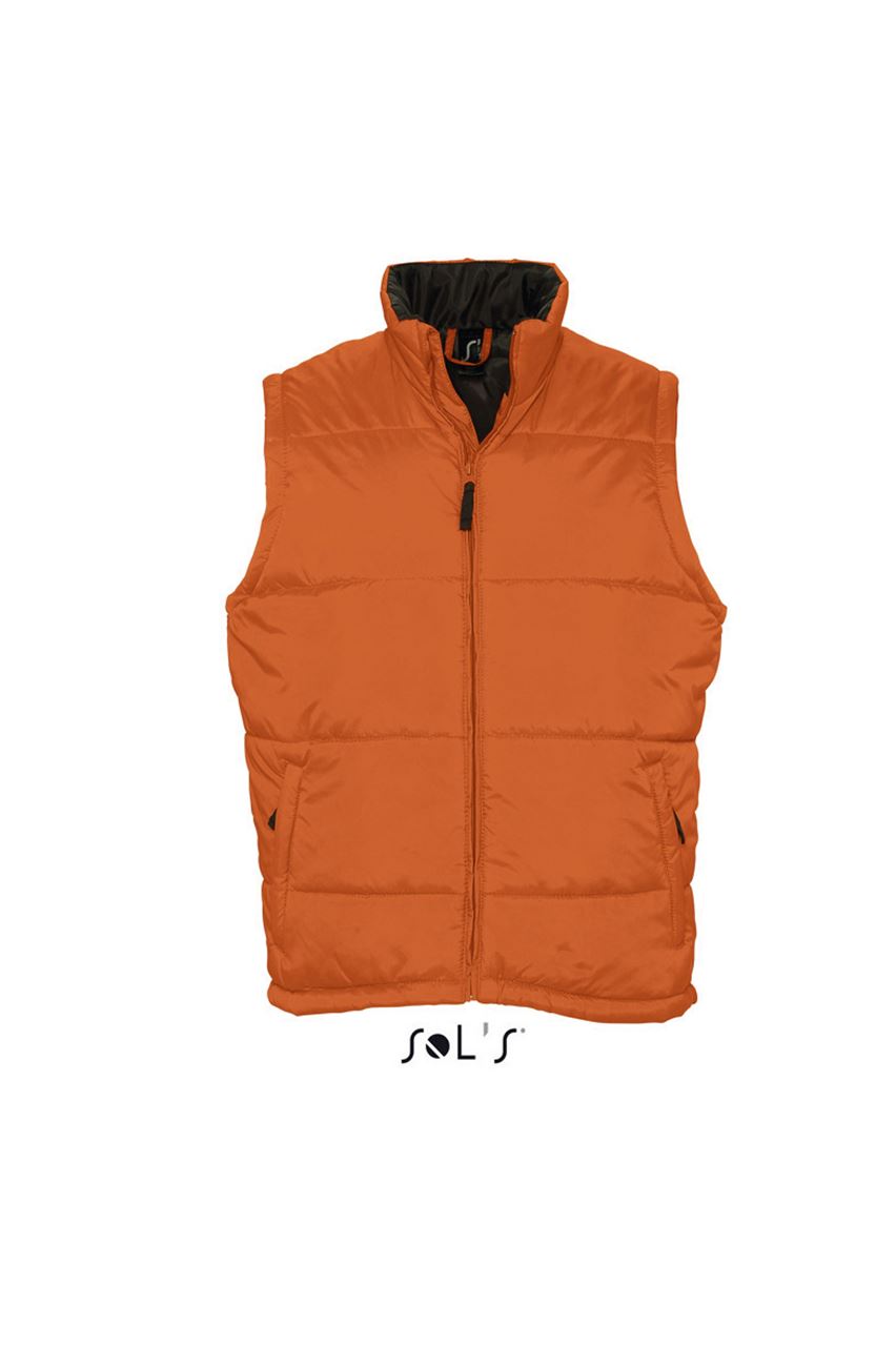 SOL'S WARM - QUILTED BODYWARMER - Orange - Main