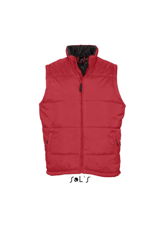 SOL'S WARM - QUILTED BODYWARMER - Red - Main