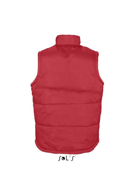SOL'S WARM - QUILTED BODYWARMER - Red - Additional