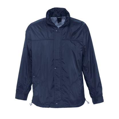 SOL'S MISTRAL - JERSEY-LINED WATER REPELLENT WINDBREAKER - Navy - Additional