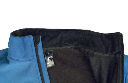 SOL'S RELAX - MEN'S SOFTSHELL ZIPPED JACKET - Abyss Blue - Additional