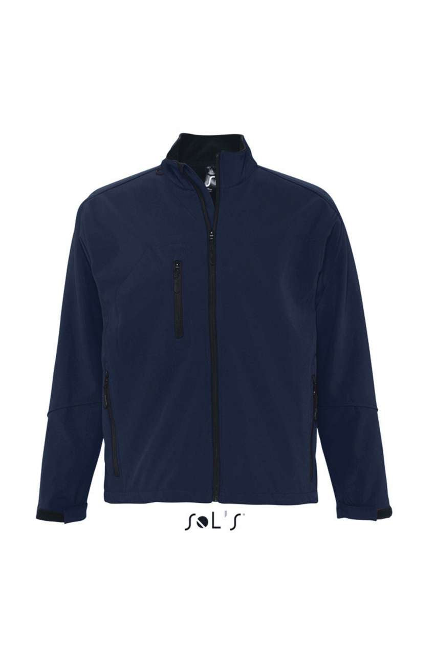 SOL'S RELAX - MEN'S SOFTSHELL ZIPPED JACKET - Abyss Blue - Additional
