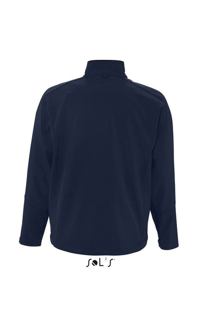SOL'S RELAX - MEN'S SOFTSHELL ZIPPED JACKET - Abyss Blue - Main