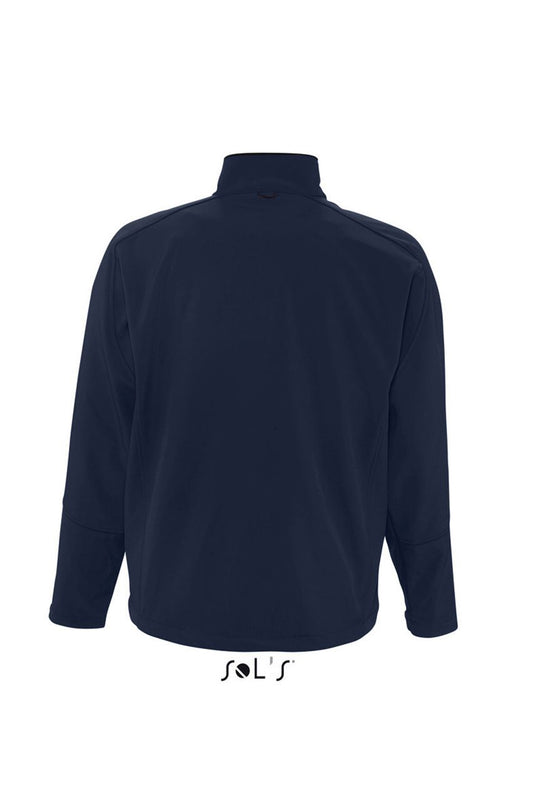 SOL'S RELAX - MEN'S SOFTSHELL ZIPPED JACKET - Abyss Blue - Main