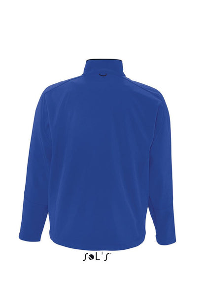 SOL'S RELAX - MEN'S SOFTSHELL ZIPPED JACKET - Royal Blue - Additional